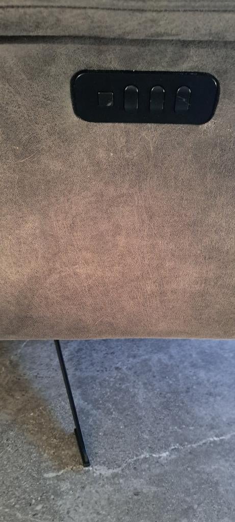 Elektrische relax fauteuil, Huis en Inrichting, Fauteuils, 75 tot 100 cm, Ophalen of Verzenden, Zo goed als nieuw, Stof