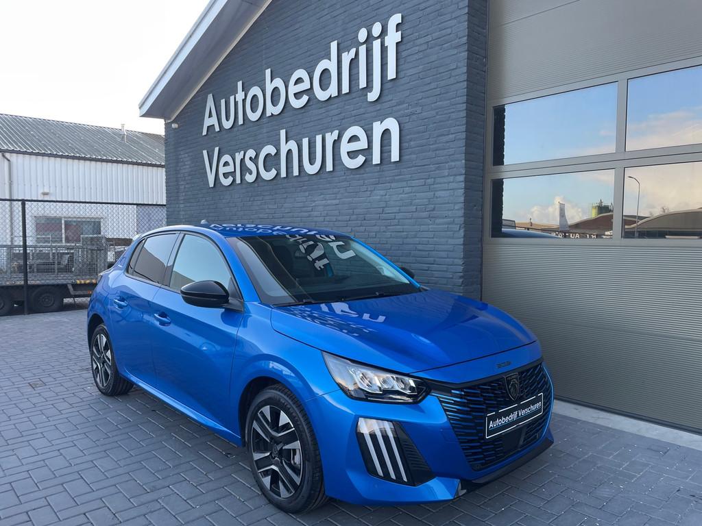 Peugeot 208 HYBRID 110 E-DCS6 ALLURE automaat adaptieve crui, Gebruikt, 1199 cc, Blauw, Hybride Elektrisch/Benzine