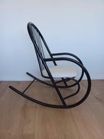 Schommelstoel, Ophalen, Gebruikt, Zwart, Stof