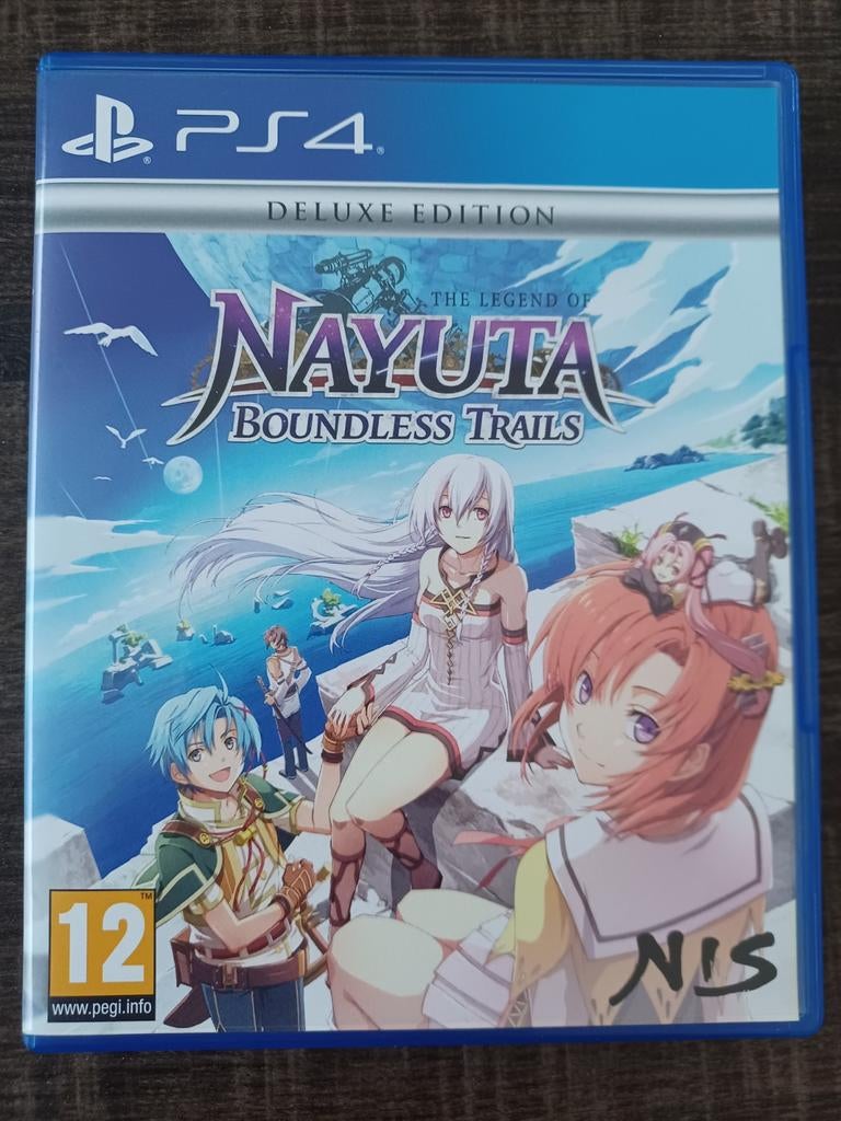The Legend of Nayuta: Boundless Trails Deluxe Edition PS4, 1 speler, Ophalen of Verzenden, Zo goed als nieuw, Role Playing Game (Rpg)