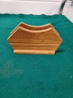 Servethouder van hout retro, Verzamelen, Retro, Ophalen of Verzenden