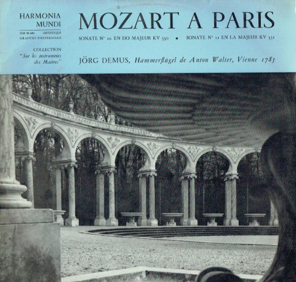 Jorg Demus – Mozart A Paris, Kamermuziek, Ophalen of Verzenden, Zo goed als nieuw, 12 inch