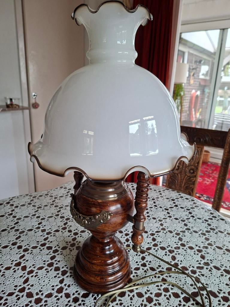 Tafel/bureaulamp  klassieke stijl, Ophalen of Verzenden
