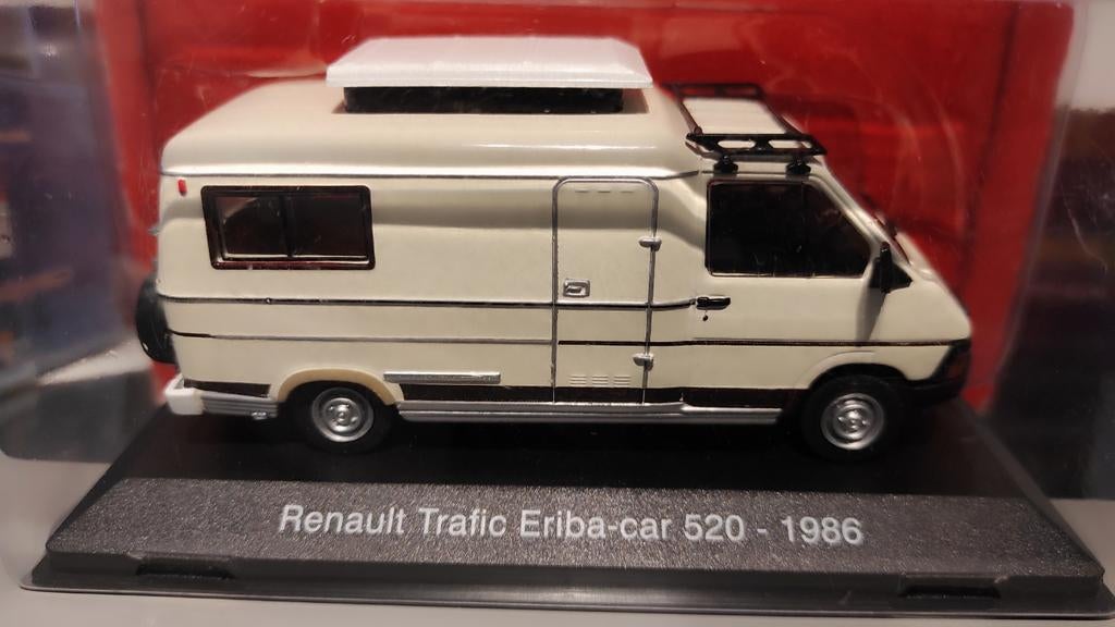 Renault Trafic Eriba car 520 - Camper 1:43 in blister., Hobby en Vrije tijd, Modelauto's | 1:43, Ophalen of Verzenden, Nieuw, Auto