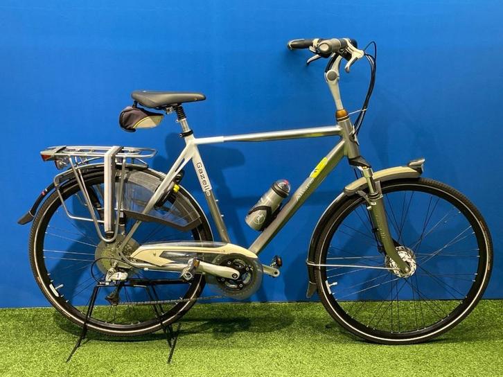 Gazelle Allure Limited Edition 8x3 Heren Zilver 57cm, Fietsen en Brommers, Fietsen | Heren | Herenfietsen, Gebruikt, Gazelle, 57 tot 61 cm