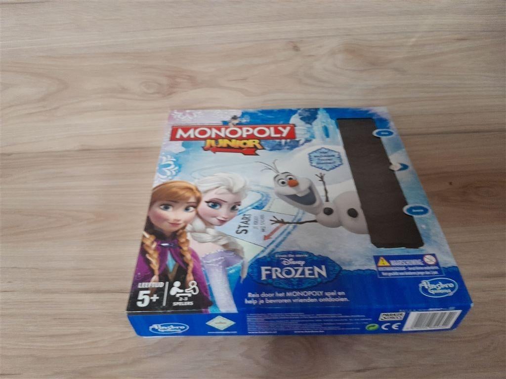 monopoly junior frozen disney editie - s3098