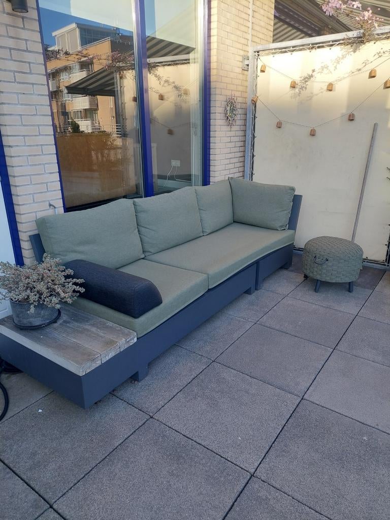 Life outdoor living EDGE loungebank 280 x 78 cm, Tuin en Terras, Ophalen, 4 zitplaatsen, Gebruikt, Aluminium