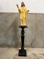 Groot antiek jezus beeld 66 cm, Ophalen