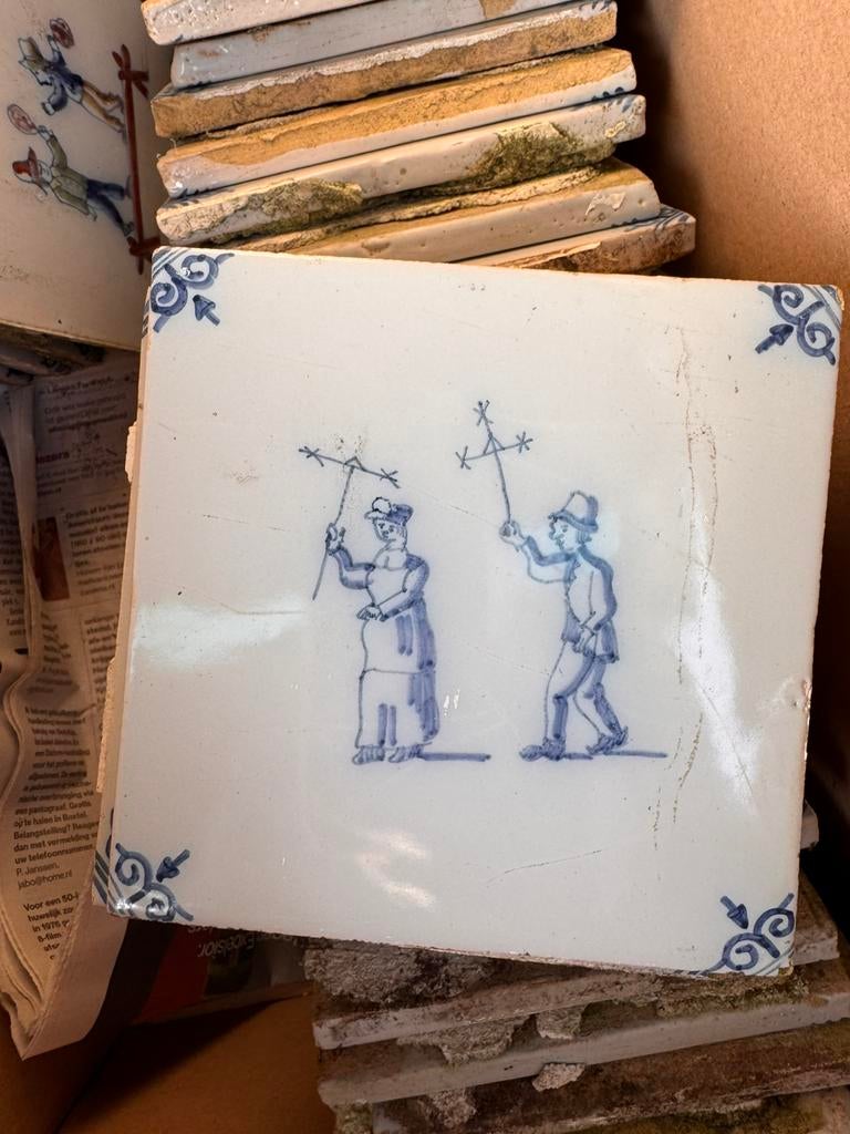 Makkumse tegels - Tichelaar Makkum, Ophalen