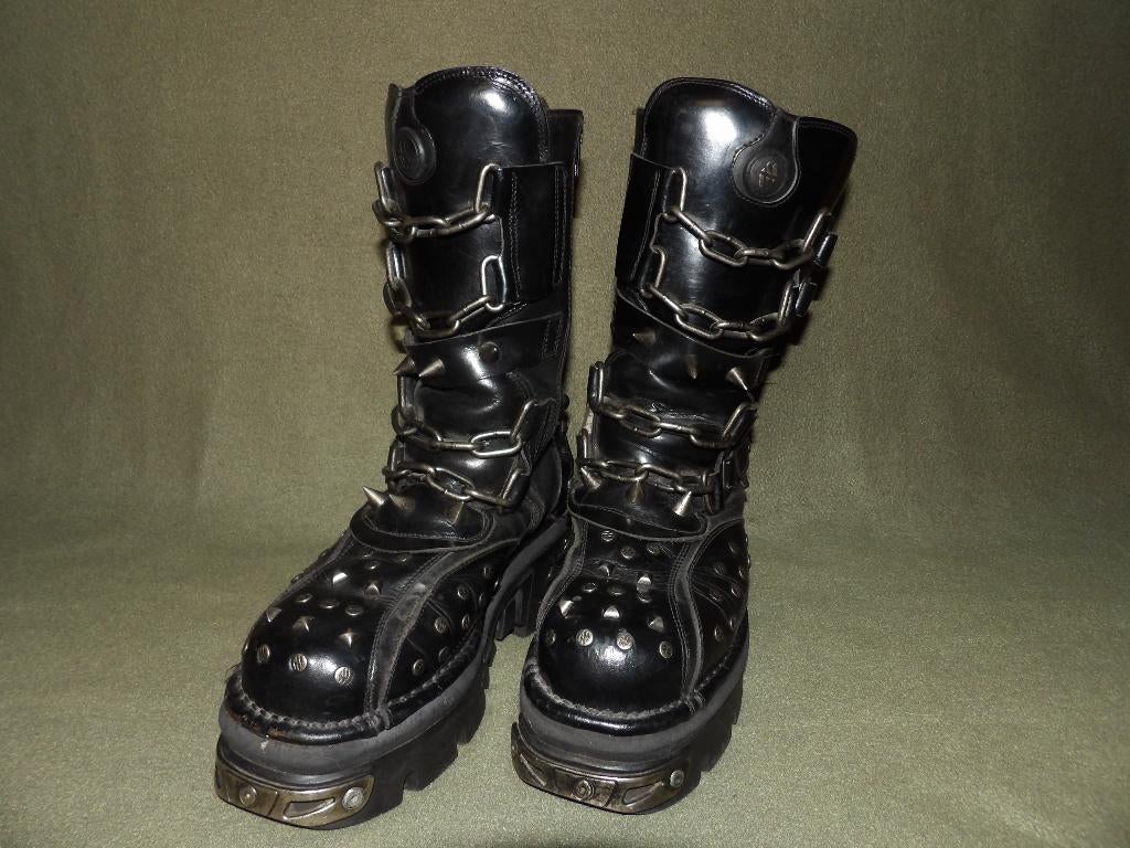 New Rock Gothic Rock Boots maat 42, Kleding | Heren, Ophalen, Zwart, Boots, New Rock