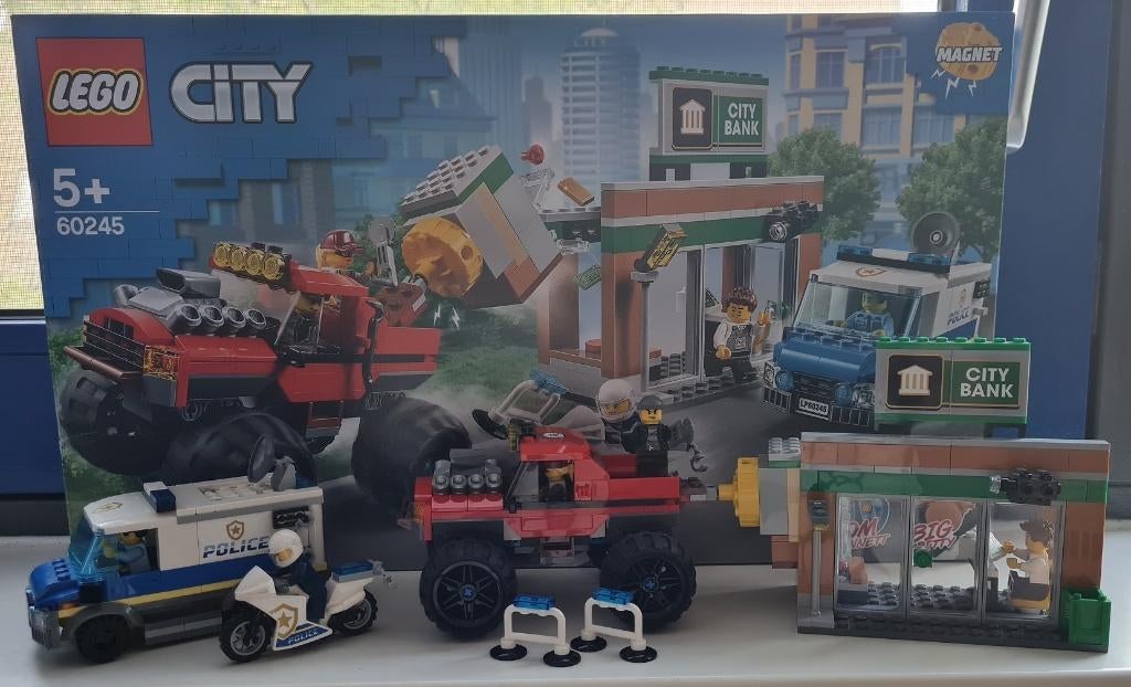 60245 Lego politie + los autootje, Ophalen of Verzenden, Zo goed als nieuw, Complete set, Lego