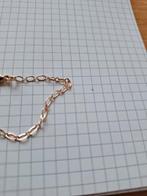 Goudkleurige schakel armband h3, Overige materialen, Onbekend, Nieuw, Ophalen of Verzenden