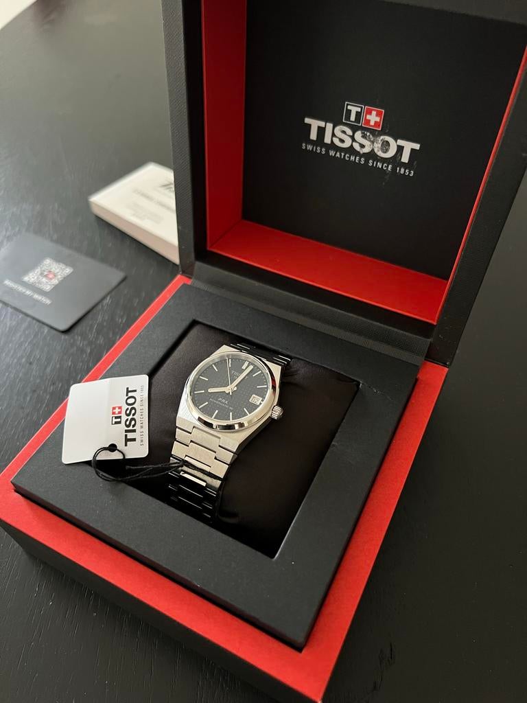 NIEUW Tissot PRX Powermatic 80 35mm ongedragen, Sieraden, Tassen en Uiterlijk, Horloges | Heren, Overige merken, Staal, Polshorloge