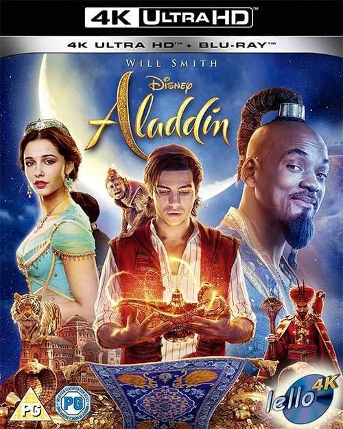 Blu-ray 4K: Disney's Aladdin (2019 Will Smith Mena Massoud)S, Cd's en Dvd's, Blu-ray, Nieuw in verpakking, Avontuur, Ophalen of Verzenden