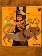 Peter en de Wolf, vertelster: Teddy Scholten, 10 inch, Ophalen of Verzenden, Zo goed als nieuw, Overige typen