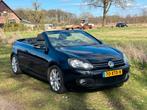 Volkswagen Golf 1.2 TSI 77KW BMT Cabrio 2012 Zwart, Auto's, Volkswagen, Voorwielaandrijving, Stof, 1321 kg, 4 cilinders