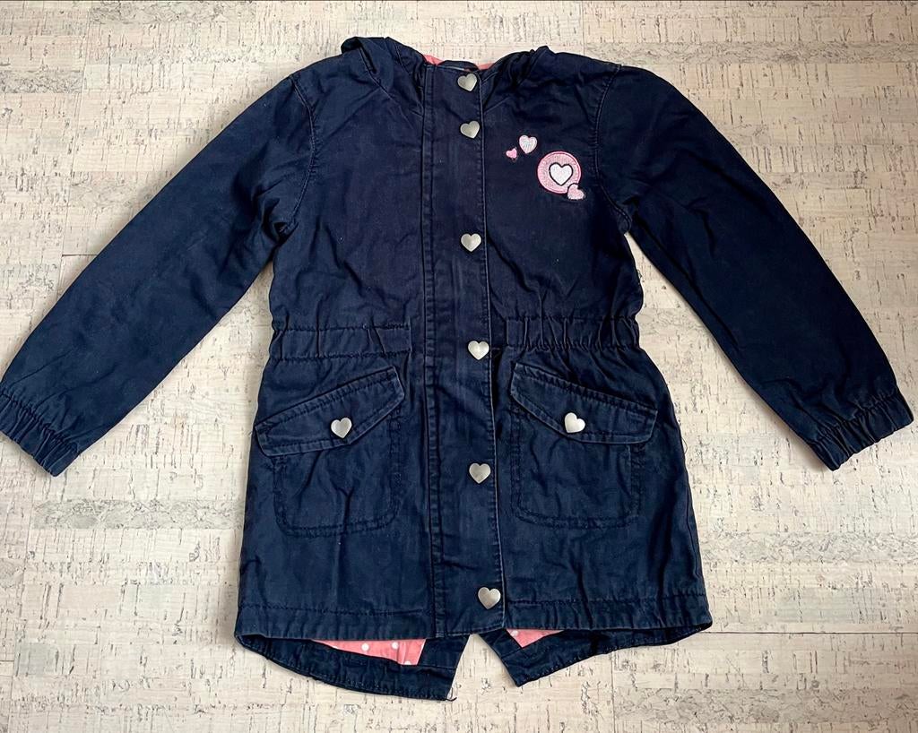 Pocopiano donkerblauwe meisjes zomerjas - maat 98/104, Kinderen en Baby's, Kinderkleding | Maat 98, Gebruikt, Meisje, Jas, Ophalen of Verzenden