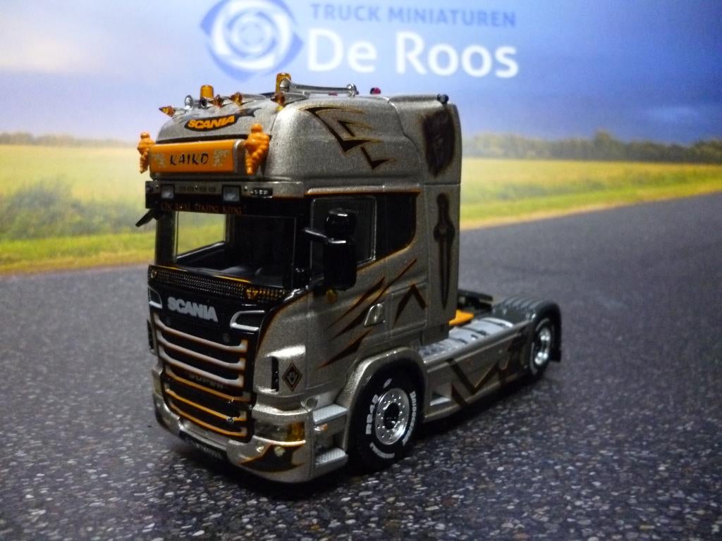 WSI Scania R serie Kaiko, Ophalen of Verzenden, Zo goed als nieuw, Bus of Vrachtwagen, Wsi