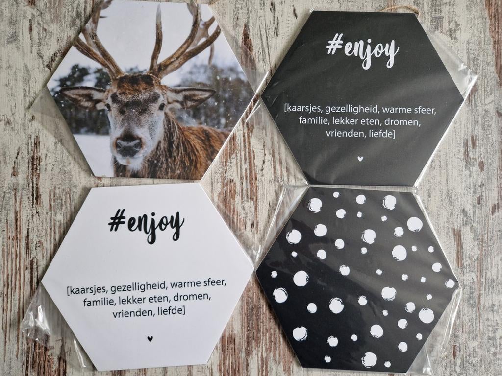 Muurcirkels (hexagons), Huis en Inrichting, Ophalen of Verzenden, Nieuw