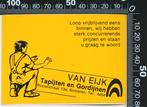 Sticker: Van Eijk Tapijten en Gordijnen - Someren (2), Ophalen of Verzenden, Zo goed als nieuw, Bedrijf of Vereniging
