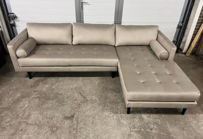 Bankstel lounge sofa NIEUW hotel chique chaise longue, Ophalen, Nieuw, Stof