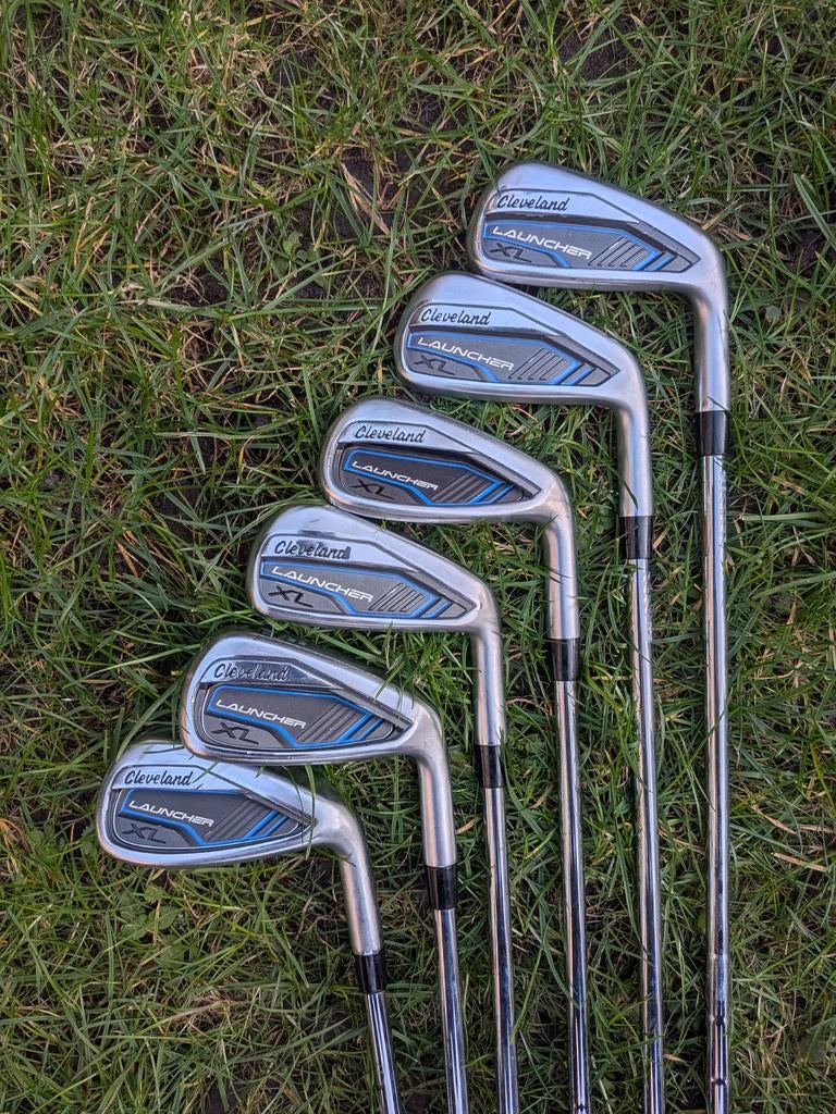 Cleveland Launcher XL ijzerset (stiff shaft), Ophalen, Gebruikt, Set, Cleveland