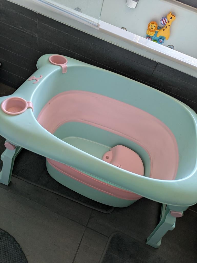 Handig opvouwbaar baby/peuter badje, Ophalen, Zo goed als nieuw, Badje