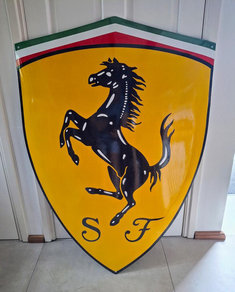 Heel veel modellen nieuwe emaille reclame borden., Ophalen of Verzenden, Nieuw, Reclamebord