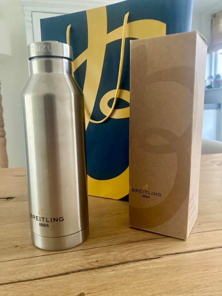 Breitling Drinkfles in een cadeau Tas verpakking, Ophalen of Verzenden, Nieuw