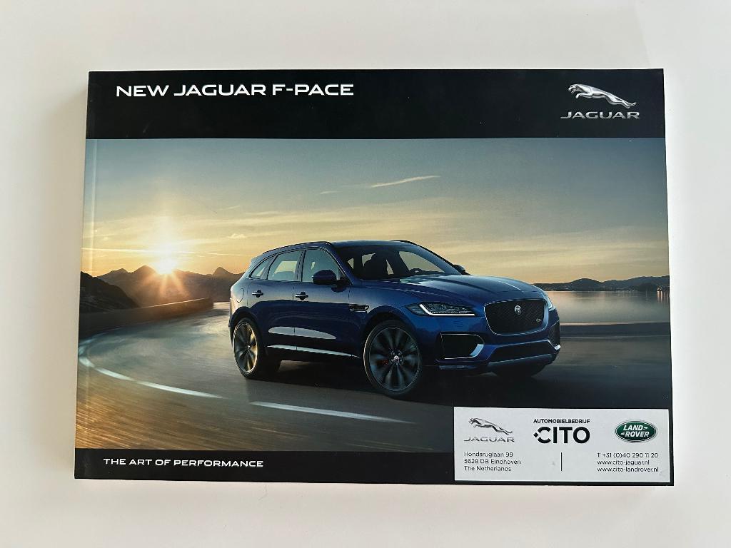 Folder Jaguar F Type, Boeken, Auto's | Folders en Tijdschriften, Ophalen of Verzenden, Zo goed als nieuw, Overige merken