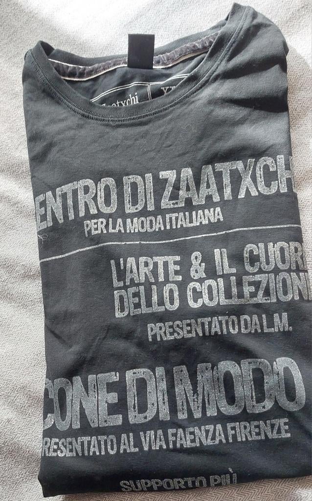 Zwart zaatxchi t shirt xl, Ophalen of Verzenden, Maat 56/58 (XL), Zwart