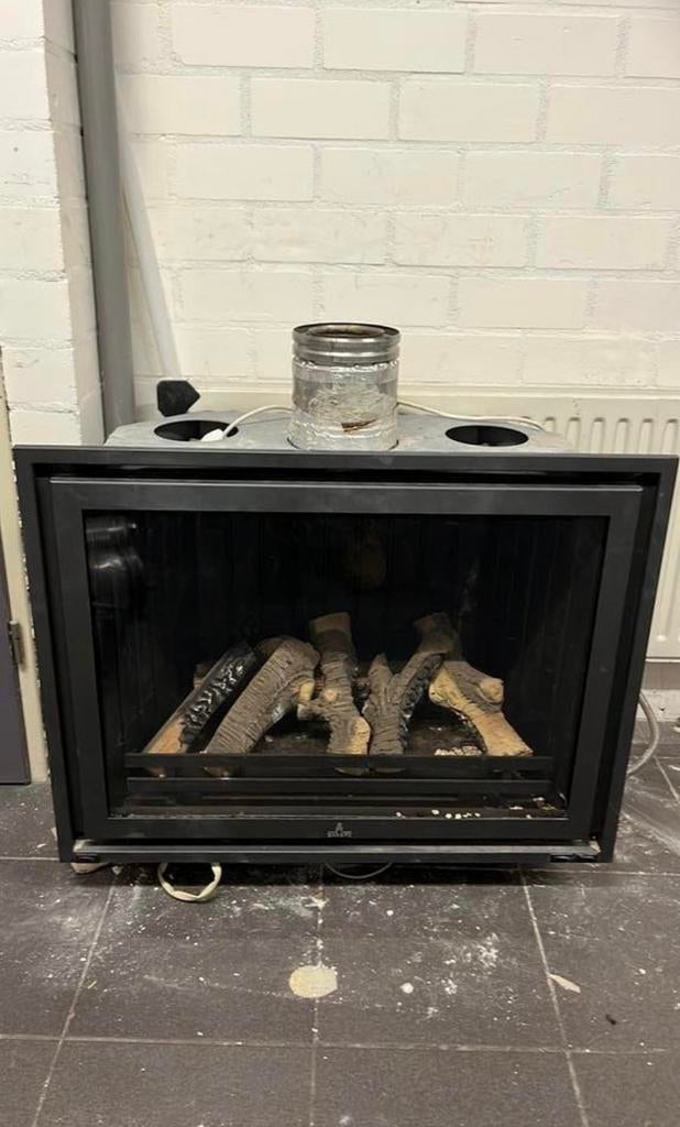 Barbas inbouw gashaard, Ophalen, Zo goed als nieuw, Inbouwhaard, Gashaard