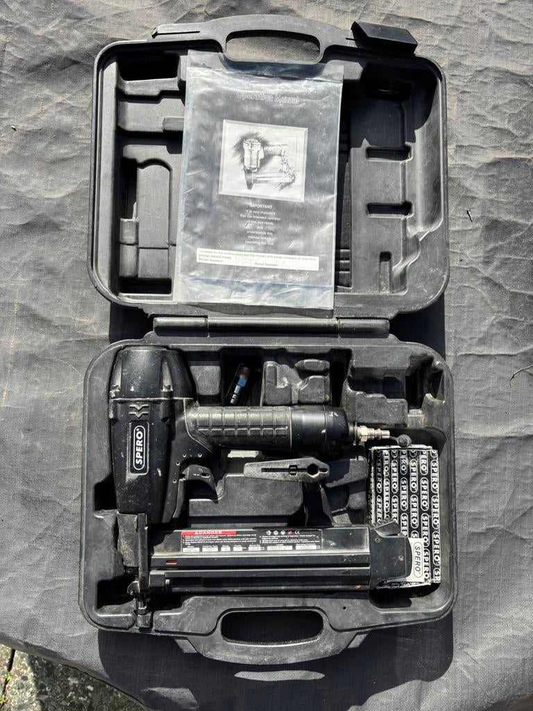 SPERO tacker BS50-F1+ minbraids & nietjes, Doe-het-zelf en Verbouw, Ophalen, Gebruikt, Overige typen