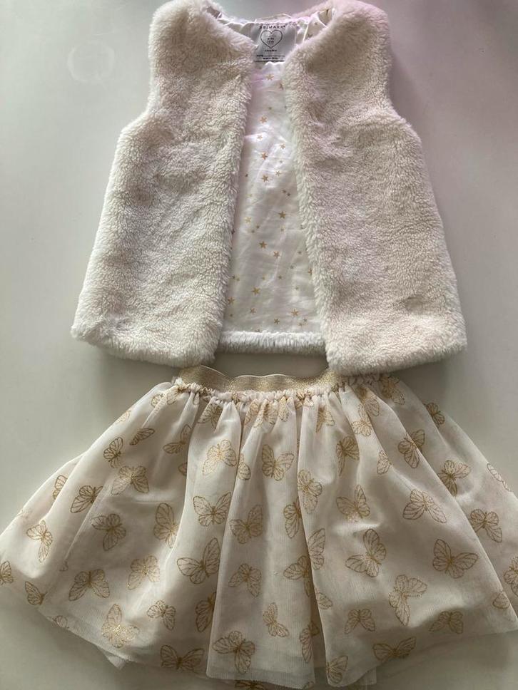 Schattig vestje en tutu setje maat 92-96, Kinderen en Baby's, Kinderkleding | Maat 92, Zo goed als nieuw, Meisje, Setje, Ophalen of Verzenden