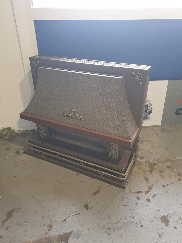 Vintage Faber Gashaard / Retro Open Haard, Huis en Inrichting, Kachels, Gebruikt, Vrijstaand, Gaskachel, Gas, Ophalen