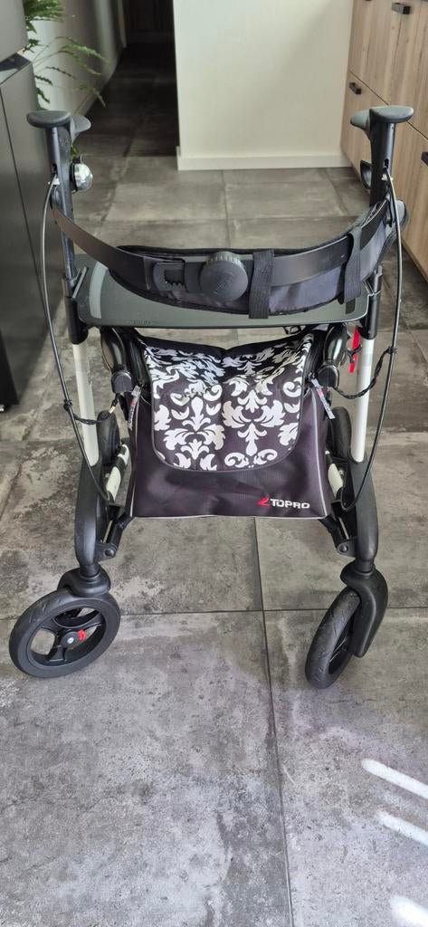 Rollator topro troja, Ophalen