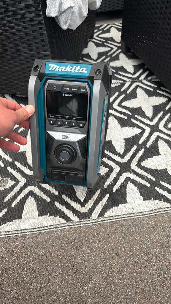 Makita MR007GZ XGT LXT CXT Bouwradio FM DAB/DAB+ Bluetooth, Audio, Tv en Foto, Radio's, Ophalen of Verzenden, Zo goed als nieuw