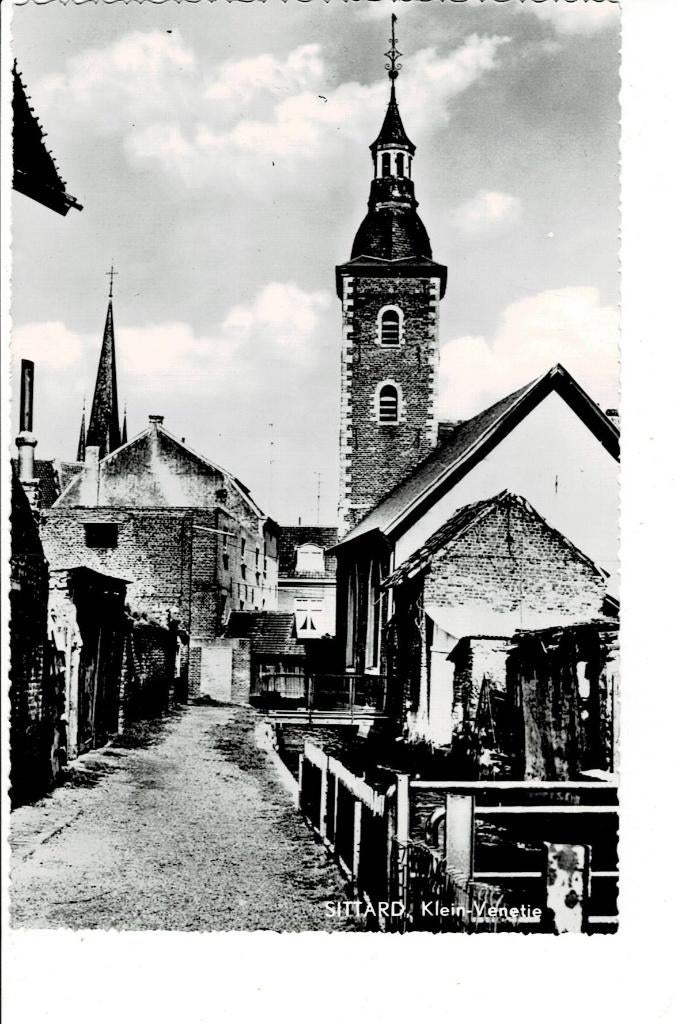 Sittard, Verzamelen, Ansichtkaarten | Nederland, Ophalen of Verzenden, 1940 tot 1960, Ongelopen, Limburg