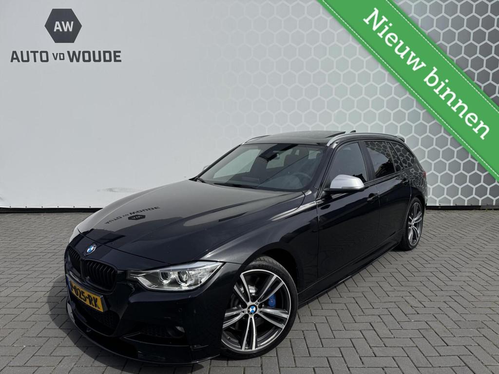 BMW 3-serie Touring 335d xDrive High Executive, Auto's, Automaat, Alcantara, Zwart, Diesel