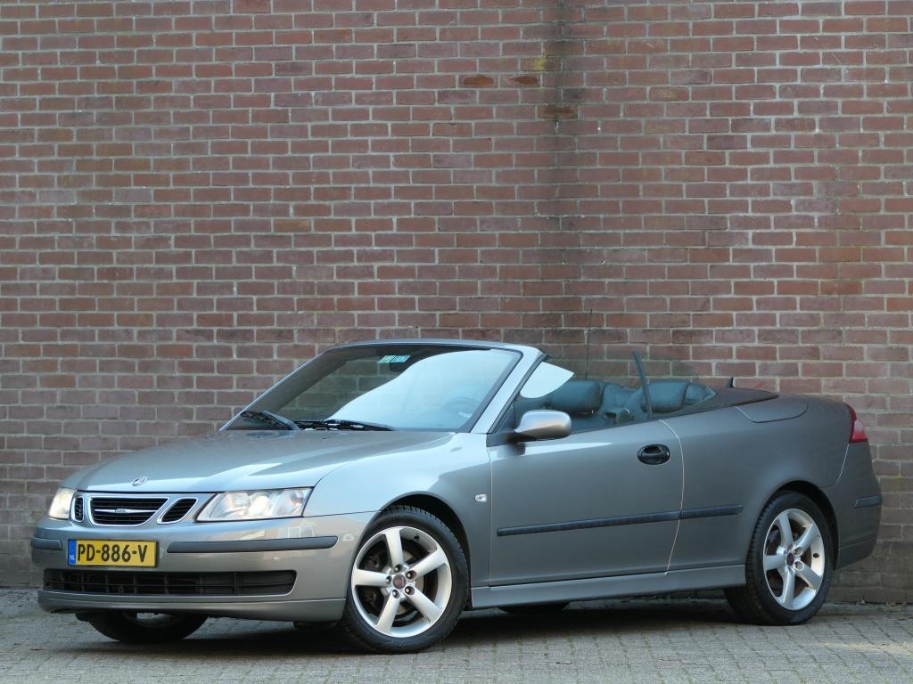 Saab 9-3 Cabrio 1.8t Linear Leer / Cruise Control / Stoelver, Auto's, Saab, Automaat, 1998 cc, Gebruikt, 4 cilinders
