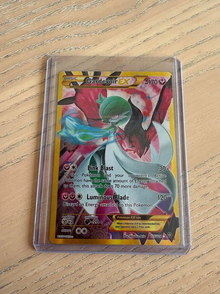 Gardevoir EX 116/114 Pokemon Kaart, Ophalen, Zo goed als nieuw