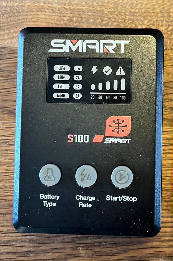 Spektrum S100 USB-C Smart Lader 1x100W lipo nimh etc, Ophalen of Verzenden, Zo goed als nieuw, Overige schalen, Onderdeel