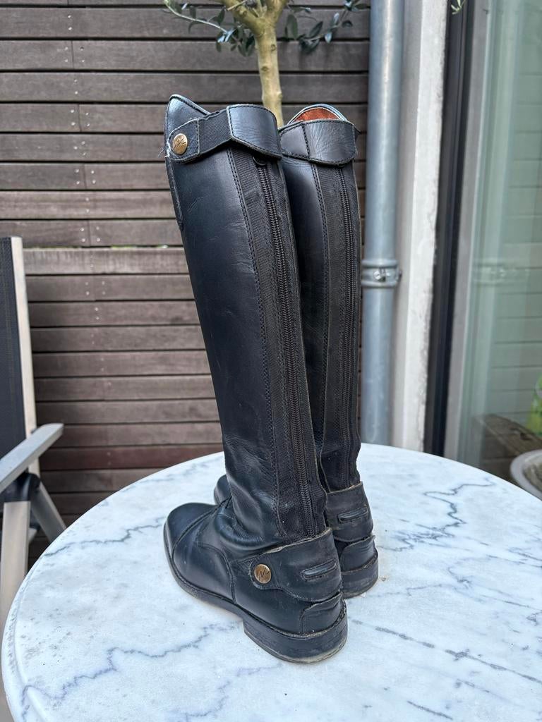 Prachtige volledig leren paardrijlaarzen maat 37, Dieren en Toebehoren, Paardrijkleding, Ophalen, Zo goed als nieuw, Dressuur