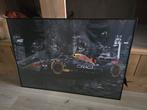 Max Verstappen Schilderij Poster met Lijst - 101x71cm, Huis en Inrichting, Ophalen, Schilderij, 75 cm of meer