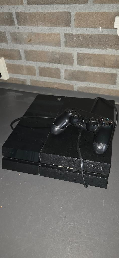 Ps4 met 1 controller, Spelcomputers en Games, Spelcomputers | Sony PlayStation 4, Ophalen of Verzenden, Gebruikt, Met 1 controller