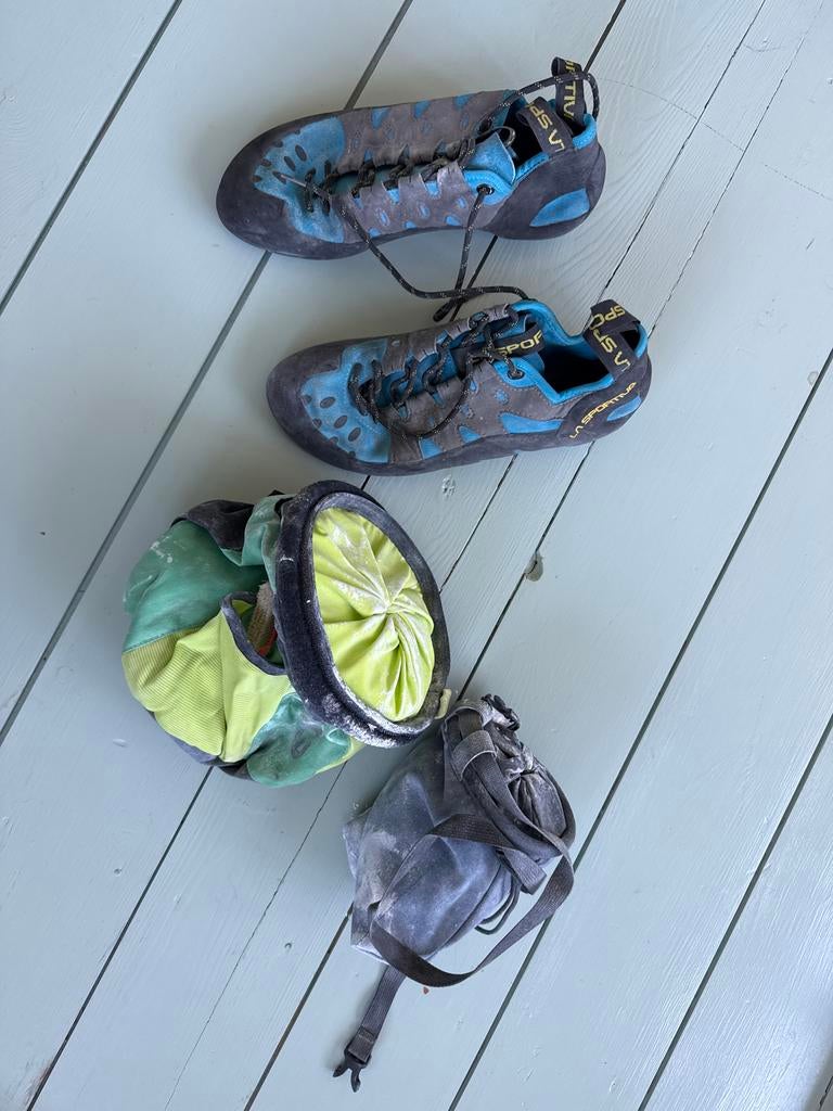 La Sportiva Tarantulace klimschoenen - Maat 43.5, Ophalen of Verzenden, Gebruikt, Overige maten