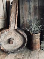 Authentieke Watetschaal / trog XXL  uit India, Ophalen, Zo goed als nieuw, Rechthoekig, Hout