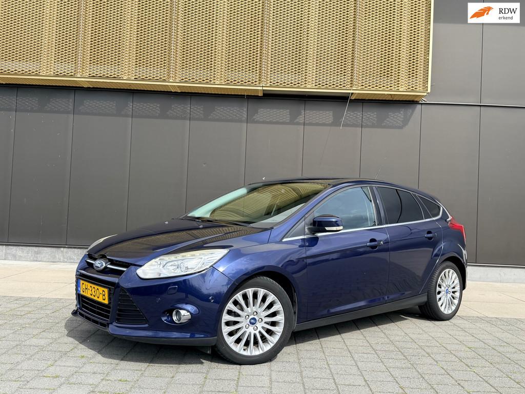 Ford Focus 1.6 EcoBoost Titan. Sport | Dealer ondr | Keyless, Gebruikt, 4 cilinders, 150 pk, Blauw
