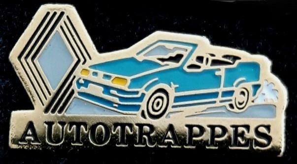 Renault Autotrappes blauw, Verzenden, Nieuw, Transport, Speldje of Pin