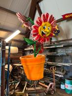 Carnavalswagen poppen bloemen thema